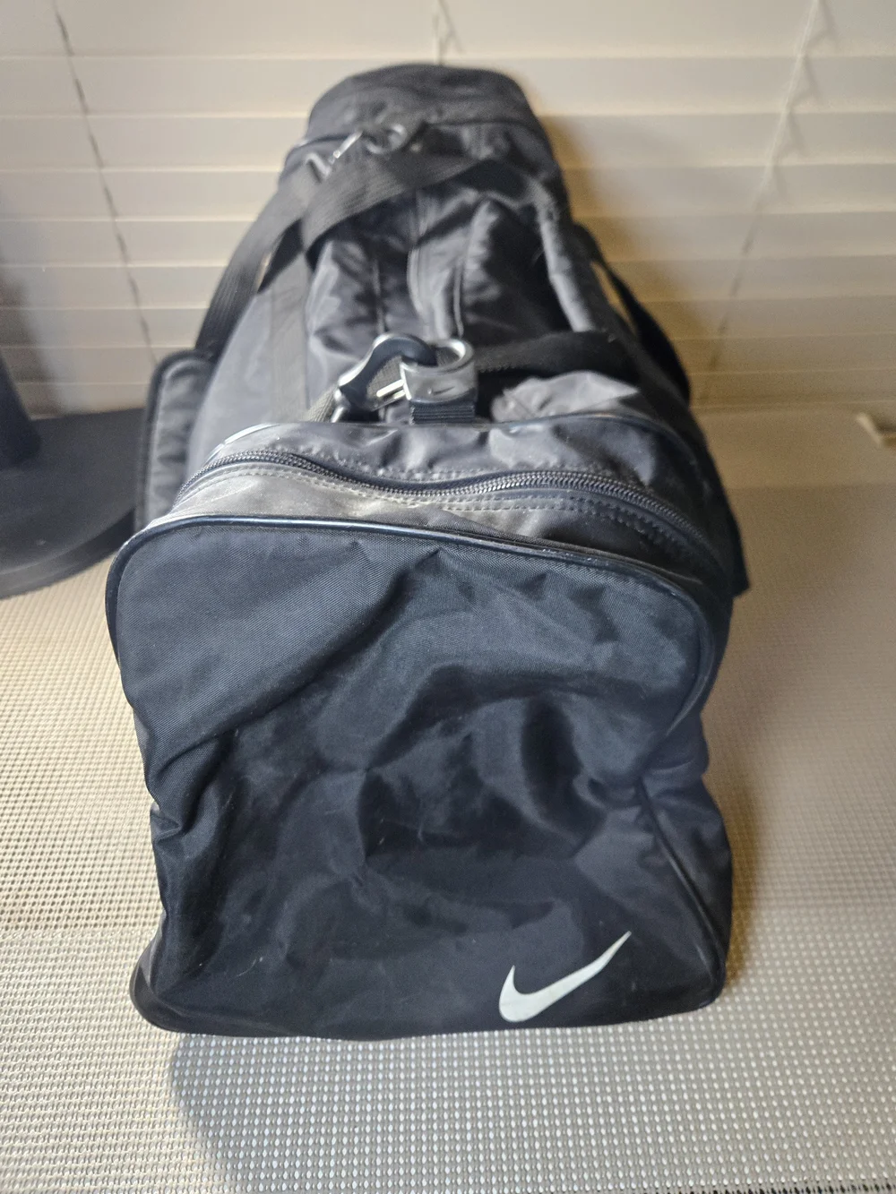 Nike black duffle